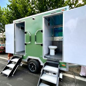 Fabriek Mobiele Badkamer Draagbare Toiletten Fabrikanten Draagbare Douche En Toilet Aanhangwagen Luxe Draagbaar Toilet - Product Image 1