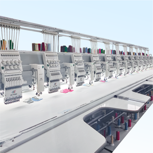 Hefeng máquina de chenilla de bordado por computadora de 10 cabezales de alta velocidad con dispositivos de cordón fácil de lentejuela de chenilla - Product Image 2
