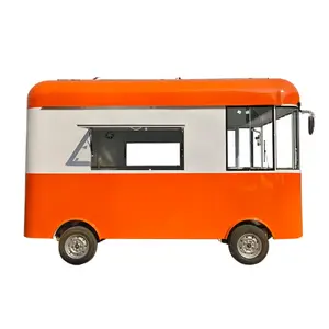 Commercial Electric Outdoor Street Mobile Kitchen Coffee Cart Food Trailer Mobile Food Trucks