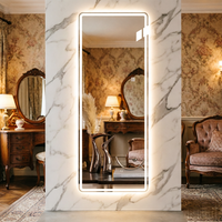 Miroir LED Infinity de Haute Qualité, Effet OEM, Art Mural, Changement de Couleur, Télécommande, Décoration Moderne pour Salle de Jeu et Maison, CE