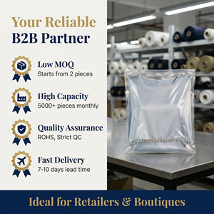 Caftán Azul Claro con Detalle de Hombros Superpuestos - Product Image 6