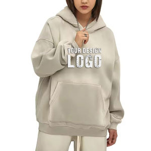 Sweat-shirt pour femme décontracté et tendance, délavé, lourd, ample, personnalisé, 360g, teinture par pulvérisation, dégradé de couleurs - Product Image 4