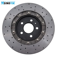 Kit de rotors de rupture en céramique de carbone modifié grand système de freinage pour Audi RS3 RS4 RS6 RS7 RSQ8 2016