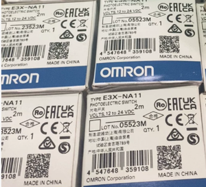 Sensor Fotoeléctrico Original Omr E3X-NA11 2M con Amplificador de Fibra Simple, Salida NPN, Ajuste por Perilla e Indicador de Barra - Product Image 3