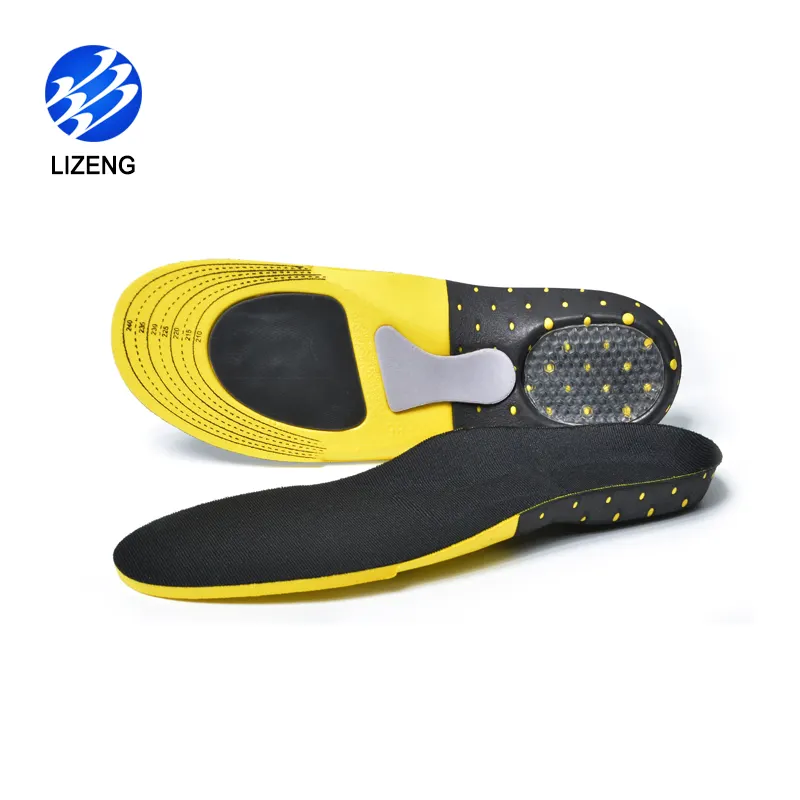 Lizeng thương hiệu chức năng Eva sốc hấp thụ Gel chăm sóc chân chống trượt thể thao đế cho Sneakers