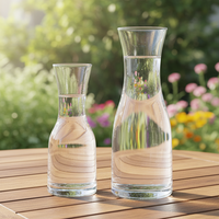 Carafe à vin et boissons en verre sodocalcique sans plomb de 1200 ml, design traditionnel chinois, marque XingYuan, avec logo personnalisé, vente en gros