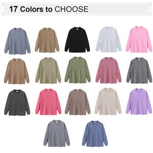 AK24 Vintage Acid Washed Long Sleeve <b>T</b> <b>Shirt</b> Custom Logo Heavyweight <b>Men</b> Long Sleeve <b>T</b>-<b>Shirts</b> - Product Image 3