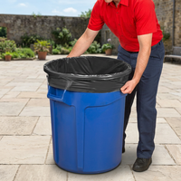 Sacs poubelle HDPE épais et résistants, thermosoudés, 96 gallons, pour grands bacs extérieurs et de cuisine