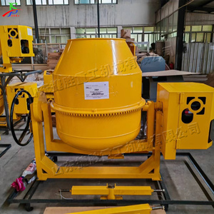 Mezcladora de Concreto con Motor Diésel de Venta al por Mayor de Fábrica, Mezcladora Móvil de 4 Ruedas con Motor Diésel para la Industria Química - Product Image 4