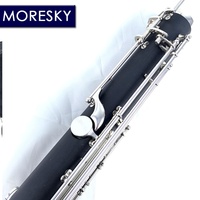 MORESKY Bass Clarinet Ebony Professional Clarinet Low-C Bb/Sib BCL-388