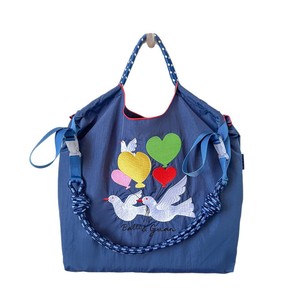 Bolso <span class=keywords><strong>Bandolera</strong></span> Casual de Nylon con Bordado de Diez Mil Agujas Estilo Japonés, Fresco, Dulce y Moderno para Mujer - Product Image 3
