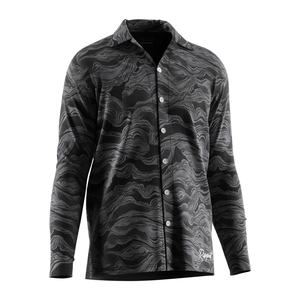 Camiseta de Playa de Manga Larga para Hombre y Mujer, con Botones y Estampado Floral, de Secado Rápido, Estilo Veraniego, la Más Vendida - Product Image 3