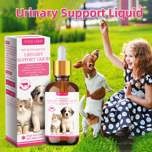Natural Pet UTI traitement vessie soutien canneberge liquide gouttes urinaires supplément pour chiens et chats - Product Image 3