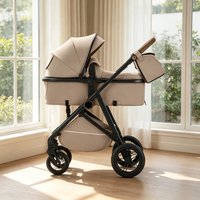 Poussette Haut de Gamme 2026 : Luxe, Légèreté, Pliable, Maniabilité Fluide, Intérieur Spacieux – Idéale pour Bébés de 0 à 3 Ans