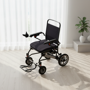 Fauteuil roulant électrique pliable intelligent motorisé confortable pour adultes et personnes âgées, vente en gros - Product Image 1
