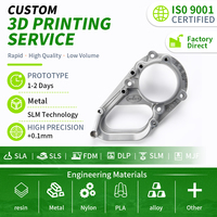 Imprimante 3D industrielle, technologie SLM/SLS, prototypage rapide à base de résine pour l'usinage, services OEM personnalisés non-CNC