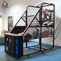 Jeux de monnaie d'intérieur, basketball de rue, jeu de compétences, machine de divertissement, meilleure machine de tir au basketball à vendre