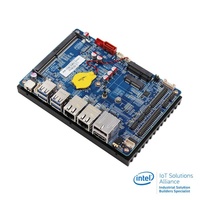 Carte mère d'ordinateur Maxtang Intel Celeron J6412, canal unique SO-DIMM DDR4 32 Go, Win10/11 Linux, 1xHD 1xDP 1xeDP/LVDs