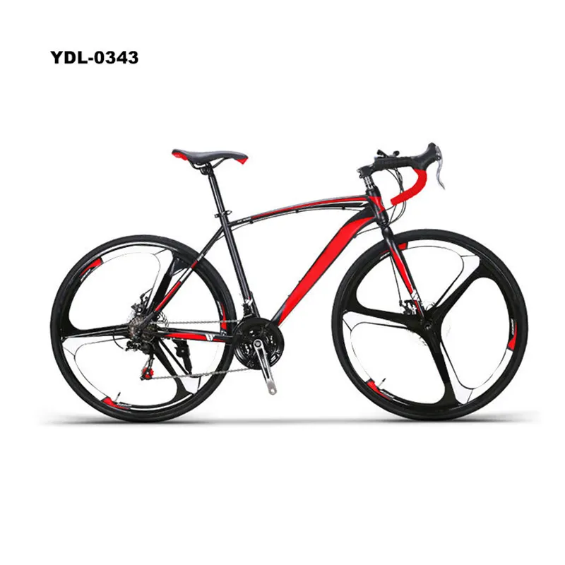 Customized Design 21 Speed Road Bike 700 C Racing Bicycles One Round Wheels Bike