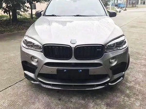 Labio divisor delantero <span class=keywords><strong>de</strong></span> fibra <span class=keywords><strong>de</strong></span> carbono húmedo Real para <span class=keywords><strong>BMW</strong></span> F85 X5M F86 X6M - Product Image 4