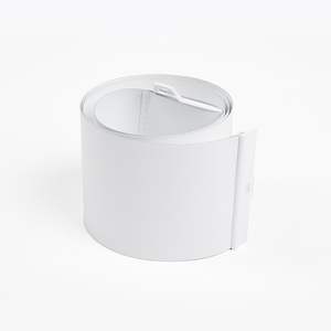 Lamas de repuesto Fortune para persianas verticales, tela opaca para puertas correderas y <span class=keywords><strong>ventanas</strong></span>, poliéster de corte fácil, textura blanca - Product Image 3