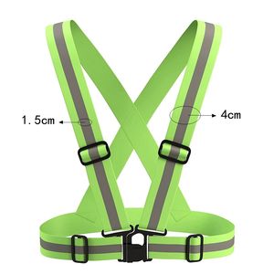 Gilet réfléchissant en forme de V pour l'été, veste réfléchissante pour travaux routiers et aménagement paysager, gilet de sécurité réfléchissant pour la circulation et <span class=keywords><strong>le</strong></span> cyclisme - Product Image 1