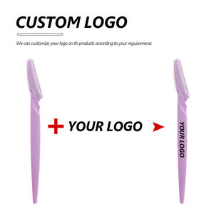 Rasoir à <span class=keywords><strong>sourcils</strong></span> <span class=keywords><strong>pour</strong></span> femme avec lame droite, personnalisable, moulé sur mesure, sûr, <span class=keywords><strong>pour</strong></span> l'épilation et le modelage des <span class=keywords><strong>sourcils</strong></span> - Product Image 4