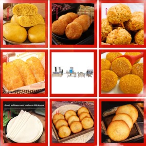 เครื่องขึ้นรูปขนมกรอบขนาดเล็กแบบใหม่และเครื่องบรรจุไส้พายฟักทอง ปรับแต่งได้ สำหรับส่งออก เกรดอาหารอเนกประสงค์ - Product Image 2