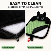 Coussin pour animaux de compagnie lavable, tapis chaud d'hiver pour chien, canapé-lit pour chat, coussin de repos confortable pour petits chiens et chats, utilisation intérieure à la maison