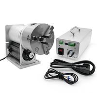 Pièce d'équipement laser D125 160 200 Fixation rotative à trois mâchoires pour machine de marquage laser