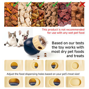 Eco-vriendelijke voerdispenser voor huisdieren - Uil Tumbler interactief puzzel speelgoed voor honden en katten, groothandel - Product Image 5