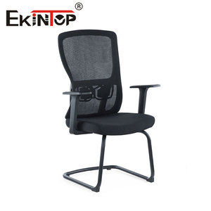   Silla de oficina ergonómica de malla con soporte lumbar y ruedas para uso en oficina - Product Image 4