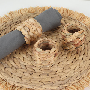 Thủ công dệt Khăn ăn Nhẫn sáng tạo mới Bảng trang trí cho các nhà hàng Phương Tây và khách sạn cho các bên - Product Image 6