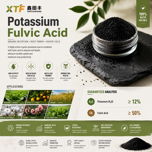 Fertilizzante Professionale di Umato di Potassio, Attivatore del Suolo con Acido Umico Organico per l'Assorbimento di Nutrienti nelle Colture Agricole - Product Image 1