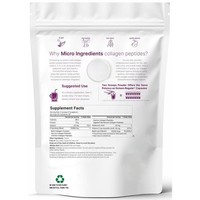 Poudre de peptides de collagène multi-sources la plus vendue avec biotine, vitamine C et acide hyaluronique, dose de 10g