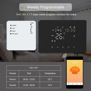 Hy101rf Wifi Không Dây Gas Nồi Hơi Sưởi Ấm Nhiệt Thông Minh Cuộc Sống Nhà Nước Sưởi Ấm Nhiệt - Product Image 3