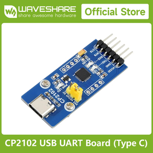 Placa USB UART Waveshare CP2102 tipo C, módulo de comunicación USB a UART (TTL), conector USB-C, compatible con Mac OS, Linux, Audroid K650 - Product Image 2