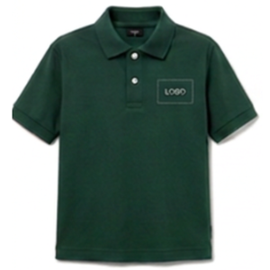 Polo de Manga Corta para Hombre, Color Verde Oscuro, Premium, Transpirable, de Algodón, Corte Casual, con Cuello, para Golf, Elegante y Cómodo - Product Image 1