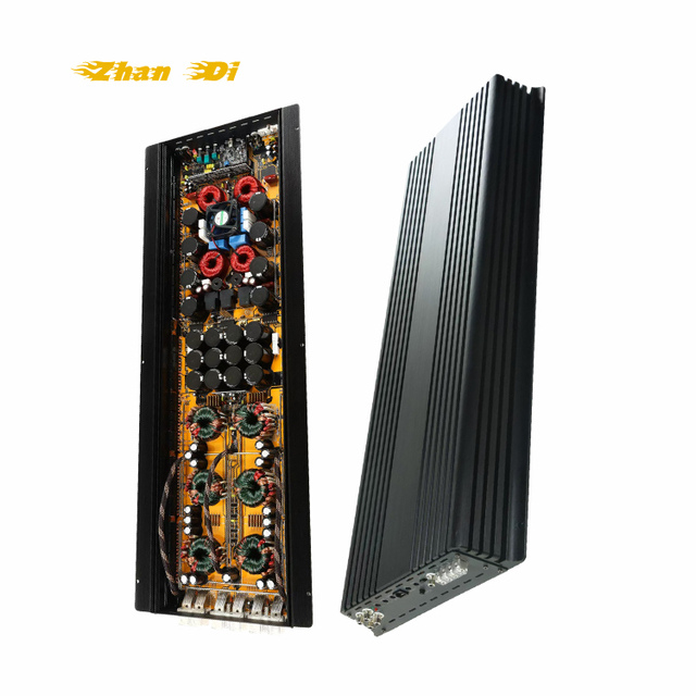 8000W Brazilian Style Full Range 1ohm Car Subwoofer Amplifier Strong Bass Peak Monoblock 1 Channel Class D Car Crossovers