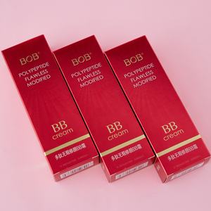 <strong>Manufacturer</strong> Custom Product Packaging Printed Collapsible Skin Care Face Cream Paper Box <strong>Cosmetics</strong> Eco-friendly - Product Image 5