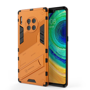 เคสโทรศัพท์มือถือคุณภาพสูง บางเฉียบ TPU+PC กันกระแทก กันฝุ่น สำหรับ <span class=keywords><strong>MATE30</strong></span> <span class=keywords><strong>PRO</strong></span>/MATE40/Lite/Honor V40 พร้อมขาตั้ง - Product Image 1