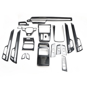 Model 2023 dari Setir Plastik BREEZE yang Dimodifikasi dengan Pola Serat Karbon Hitam Panel Navigasi Dekorasi Interior Mobil. - Product Image 1