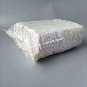 Trapos de Algodón Reciclados para Limpiar Aceite, Trapos de Felpa Blancos 100% Algodón para Limpieza - Product Image 1