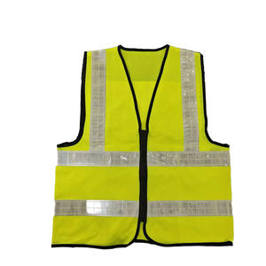 سترة عاكسة عالية الجودة للسلامة بألوان برتقالية عالية الوضوح متعددة الوظائف - Product Image 4