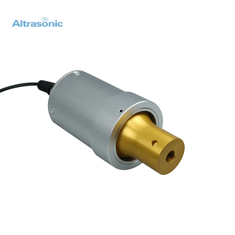 Replacement Dukane 41S30 Ultrasonic Welding Transducer High Power 20 125khz Plastic Welding TitaniumまたはAluminum Selectable Provided