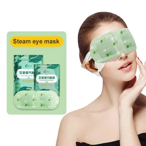 Hot Sale eye heat pad steam mask eyemask custom self heating warm Travel sleep eye mask
