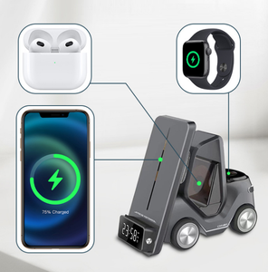 Chargeur sans fil multifonction 15W 5 en un Chargeur rapide avec <span class=keywords><strong>montre</strong></span> téléphone et écouteurs avec camion nouvelle forme - Product Image 3