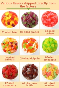 Fabricación de Dulces de Gelatina Suave Personalizados con Sabor a Fruta Halal <span class=keywords><strong>al</strong></span> por Mayor - Product Image 2