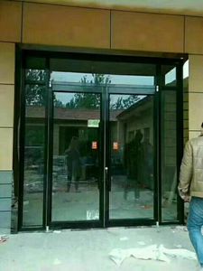 DUODA Portes commerciales en aluminium de style KFC pour sous-sol extérieur pour magasin <span class=keywords><strong>d</strong></span>'usine centre commercial supermarché hôpital entrée <span class=keywords><strong>d</strong></span>'atelier - Product Image 3