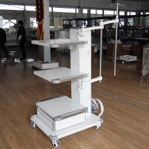 Tour chirurgicale mobile Xin Yuchen YC-32, chariot informatique médical pour salle d'opération et usage en USI - Product Image 1